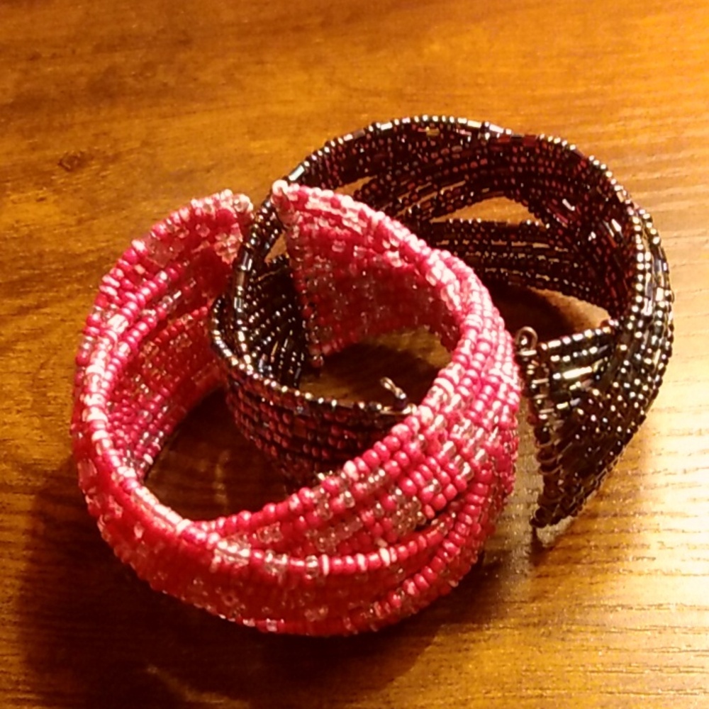 6/$20 Beaded Bracelets